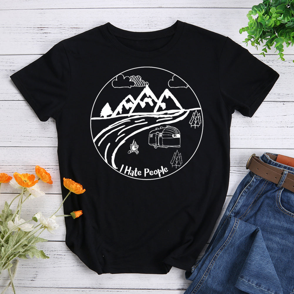 I Hate People Airstream Camper T-shirt