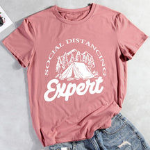 Social Distancing Expert Outdoor T-shirt