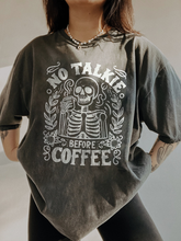 No Talkie Before Coffee T-shirt