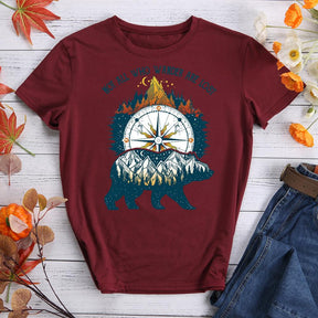 Not All Who Wander Are Lost Hiking T-shirt