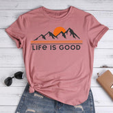 Life is good Hiking T-shirt