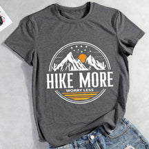 Hike More Worry Less T-shirt