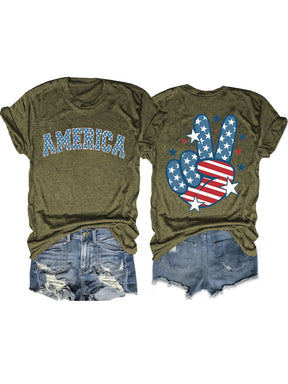 America Flag T-shirt