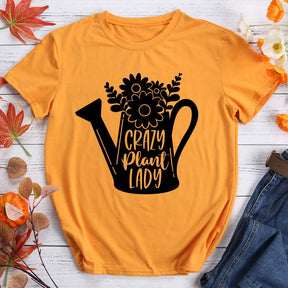 Crazy Plant Lady Hiking T-shirt