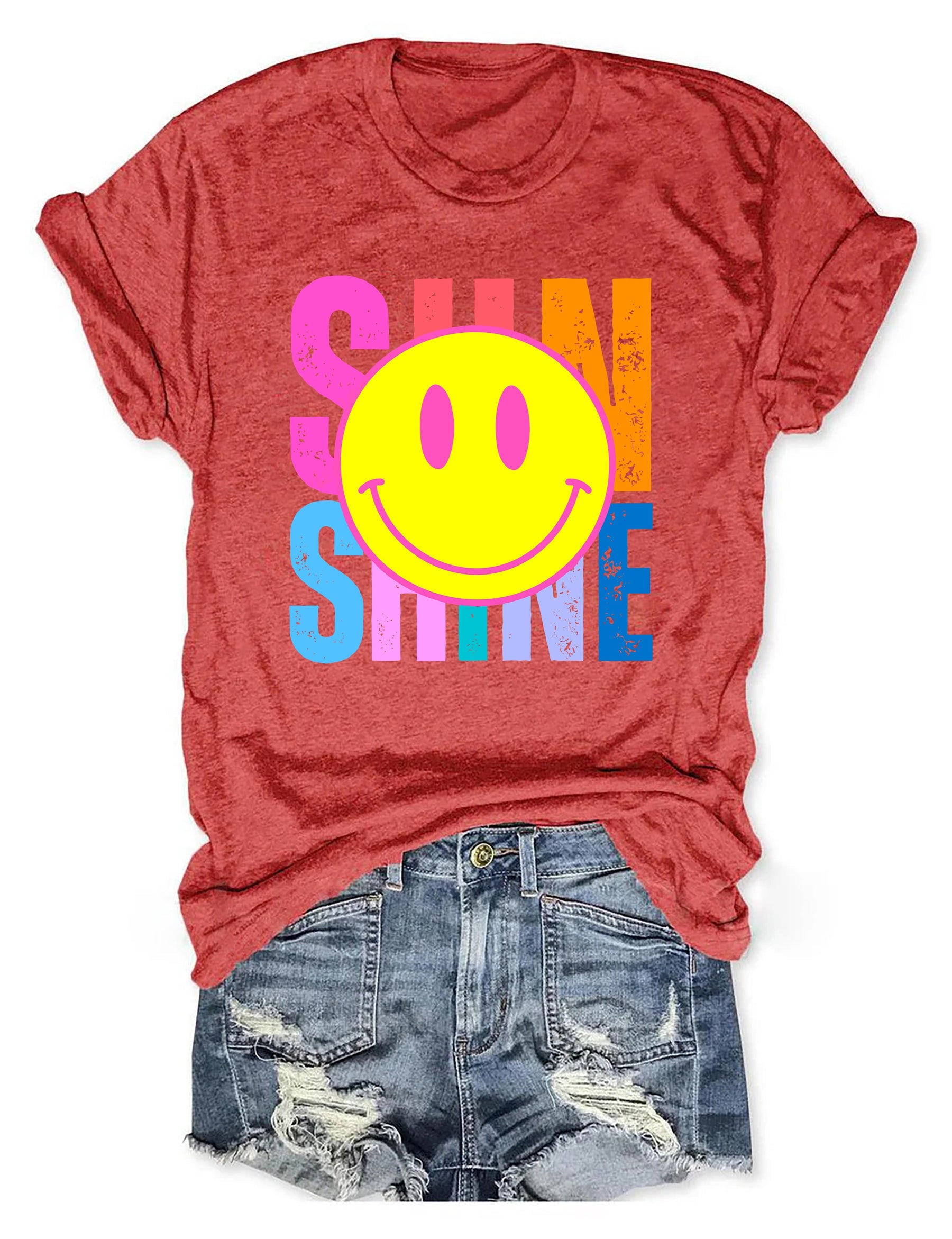 Sunshine Smiley Face T-shirt