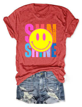 Sunshine Smiley Face T-shirt