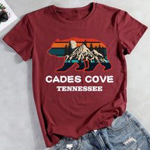 Cades Cove Tennessee Hiking T-shirt