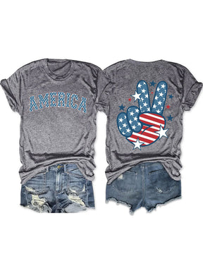 America Flag T-shirt