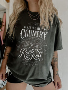 Little Bit Country Little Bit Rockin' Roll T-shirt