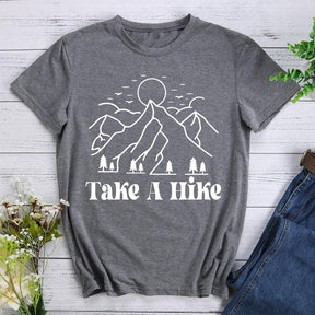 Take A Hike Round Neck T-shirt