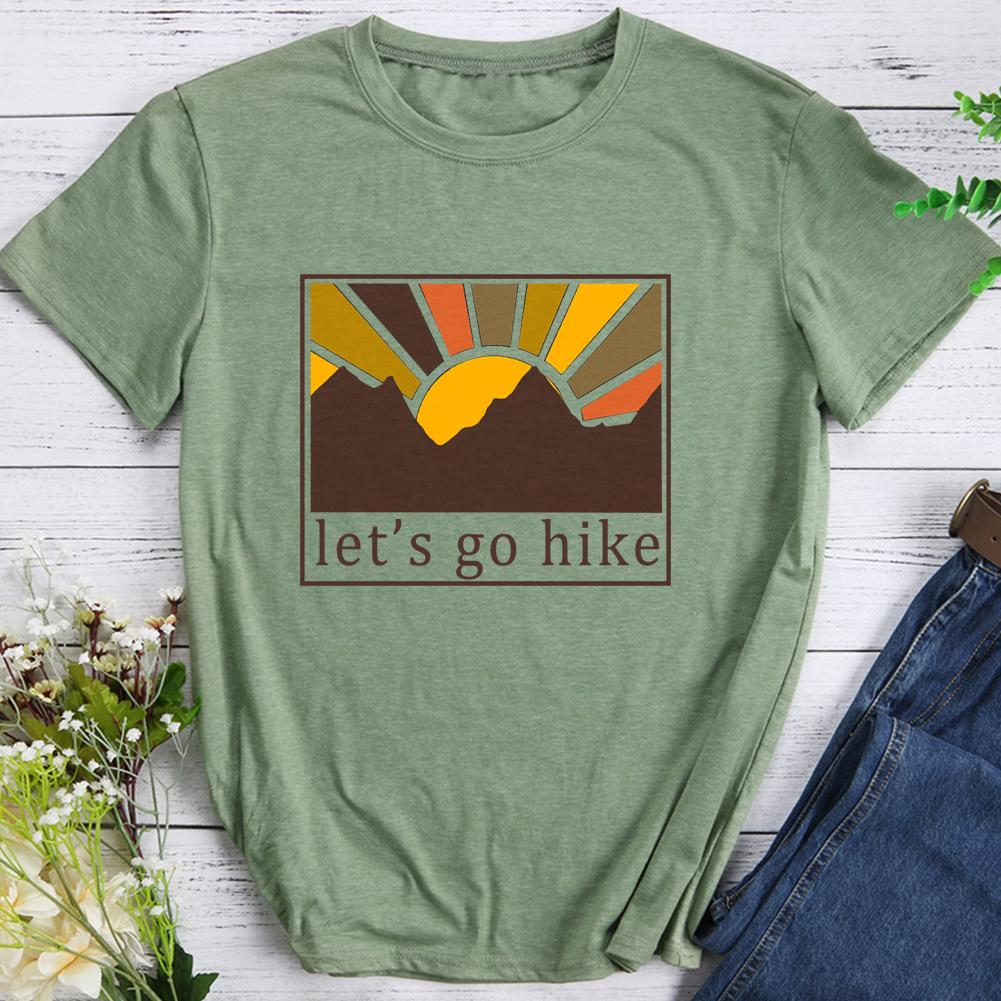 Let's Go Hike Hiking T-shirt