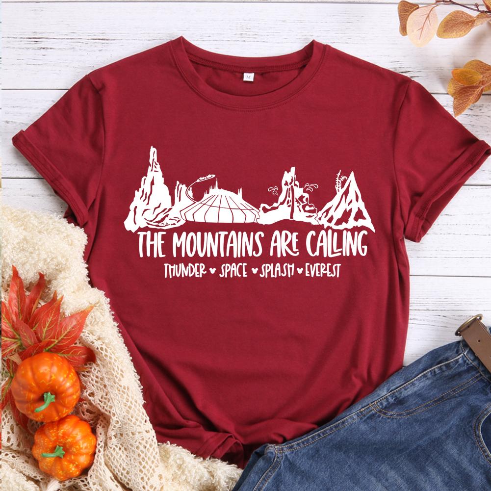 Mountains Are Calling Hiking T-shirt