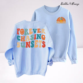 Forever Chasing Sunsets Crewneck Sweatshirt