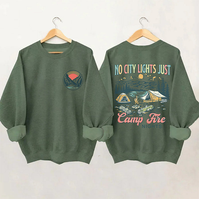 Vintage Camping Family Adventure Sweatshirt