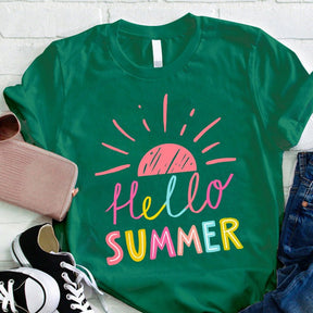 Hello Summer Teacher T-shirt