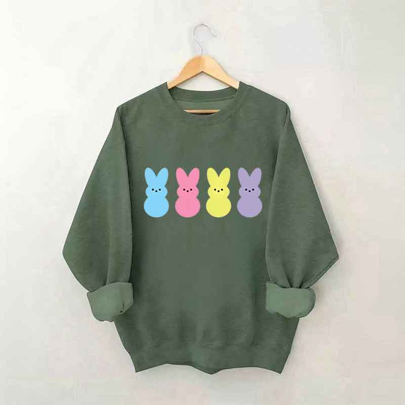 Sweat-shirt mignon lapin de Pâques