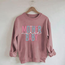 Sweat-shirt mère bébé infirmière