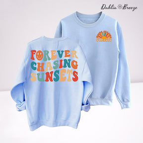 Forever Chasing Sunsets Crewneck Sweatshirt