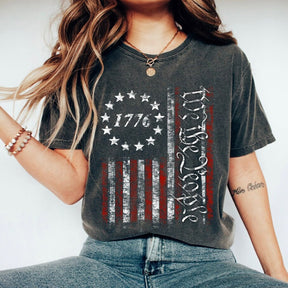 We The People America Flag T-shirt