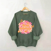 Sweat-shirt rétro Soul Full Of Sunshine