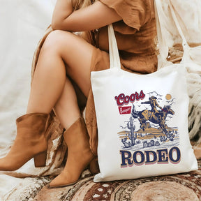 Coors Banquet Rodeo Tote Bag