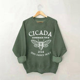 Funny Cicada Concert Nature Lover Sweatshirt