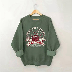 North Pole Book Club Sweatshirt