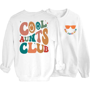 Cool Aunts Club Sweat-shirt Sourire drôle