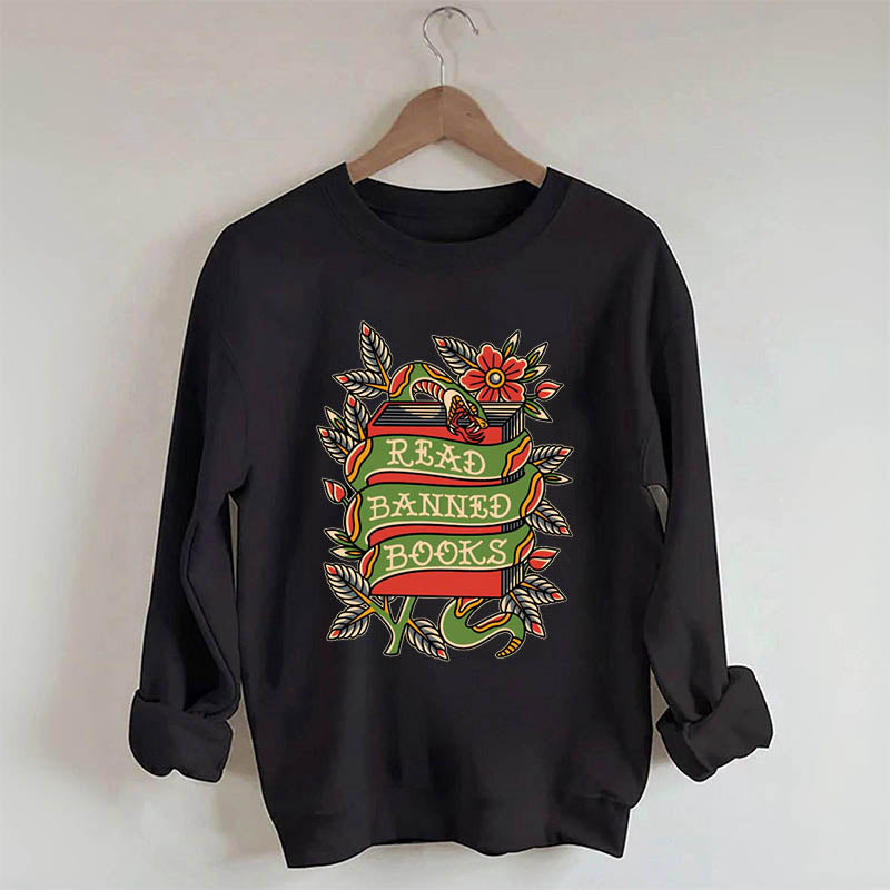 Sweat-shirt Lire des livres interdits