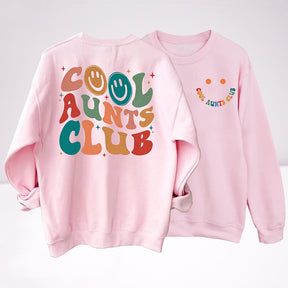 Cooles Aunts Club-Sweatshirt mit lustigem Lächeln