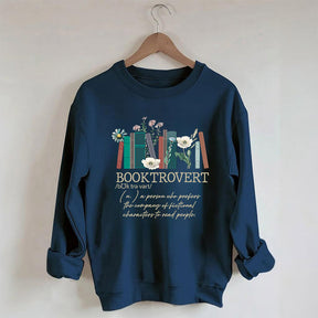 Booktrovert Book Lovers Sweatshirt