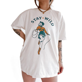 Vintage Stay Wild T-shirt