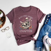 Just One More Chapter Reading T-shirt