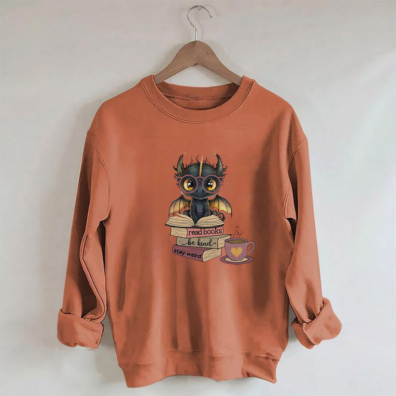 Fantasy Book Dragon Sweatshirt