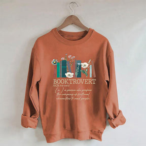 Booktrovert Book Lovers Sweatshirt