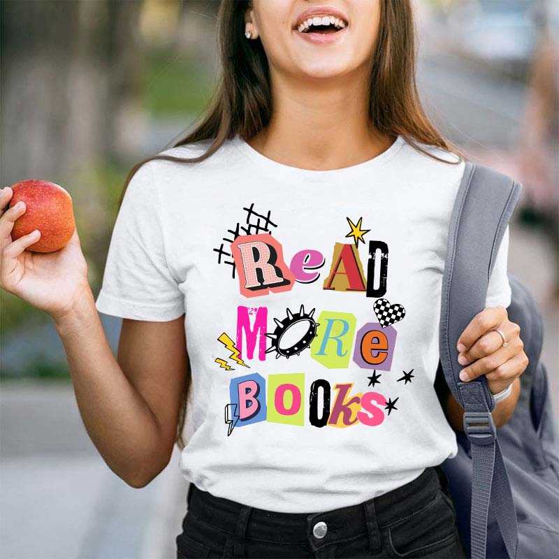 T-shirt Lire plus de livres