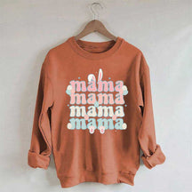 Easter Mama Print Sweatshirt