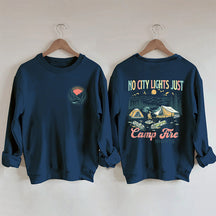 Vintage Camping Family Adventure Sweatshirt