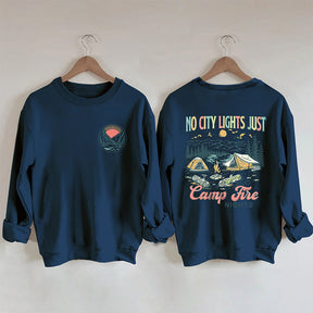 Vintage Camping Family Adventure Sweatshirt