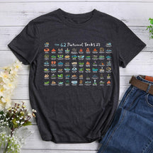 Parks Maps Hiking T-shirt