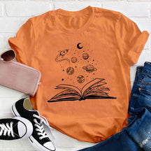 T-shirt Livres et espace