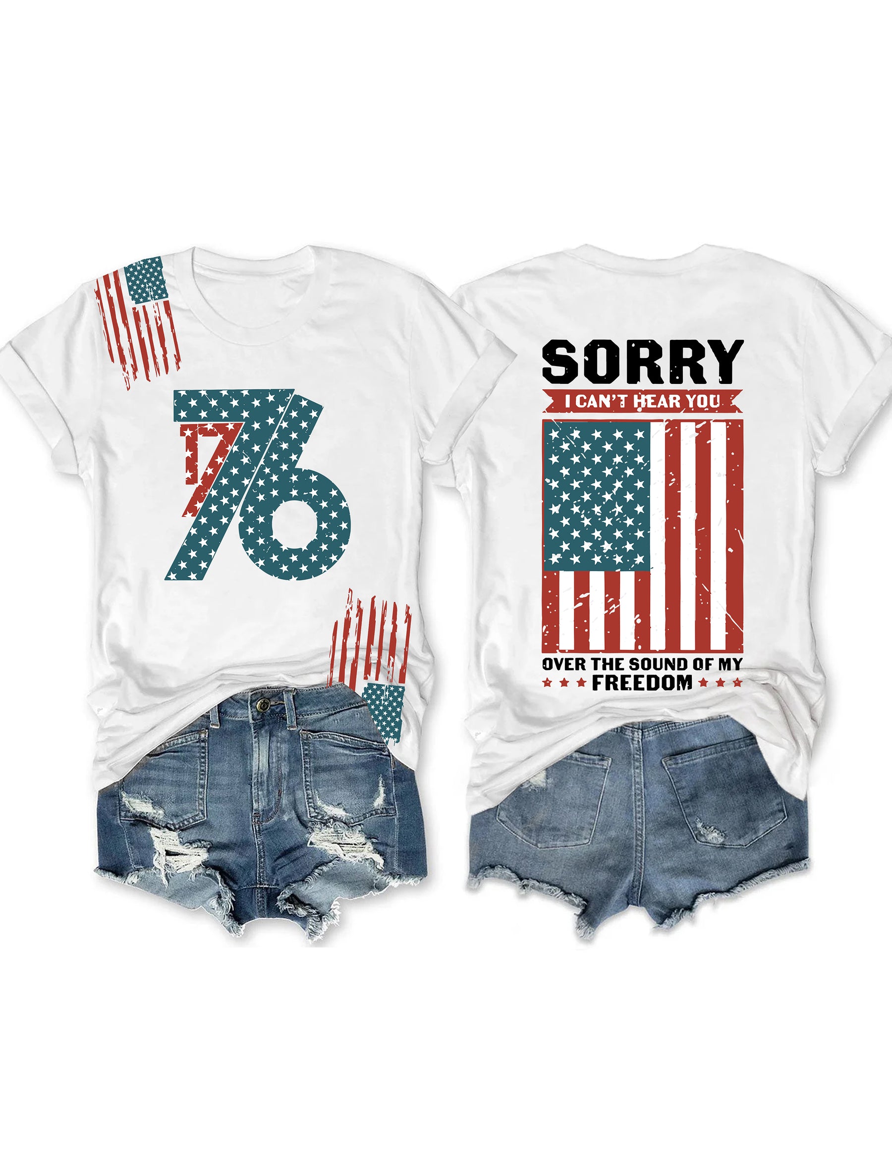 1776 America 4th Of July T-shirt