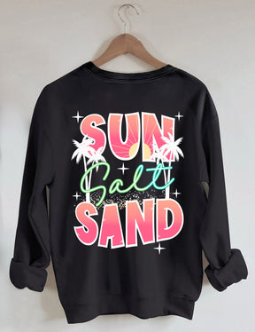 Sweat-shirt Soleil Sel Sable