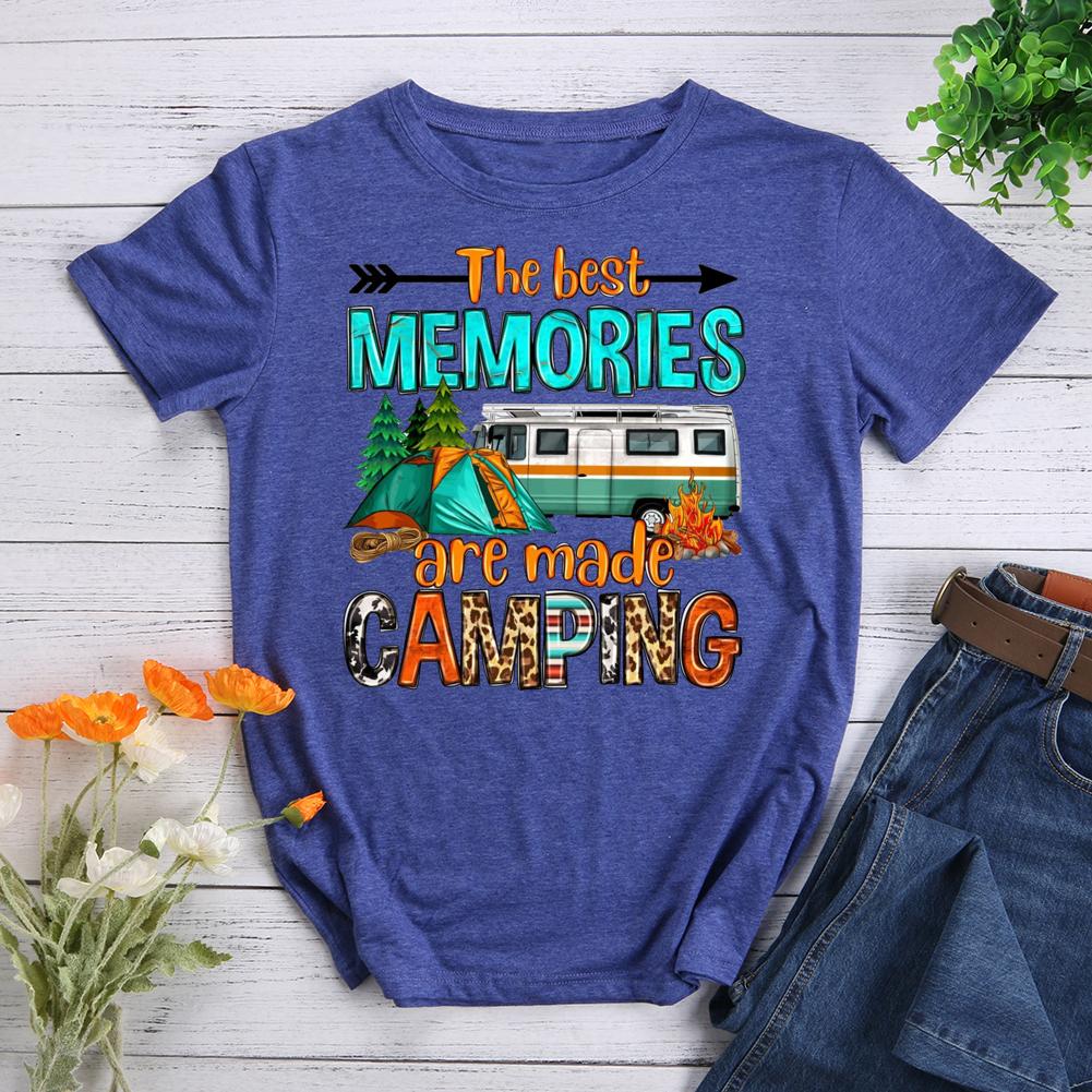 The Best Memories Are Made Camping T-shirt