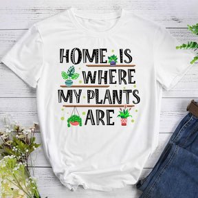 Home Is Where My Plants Are Hiking Tees -011189