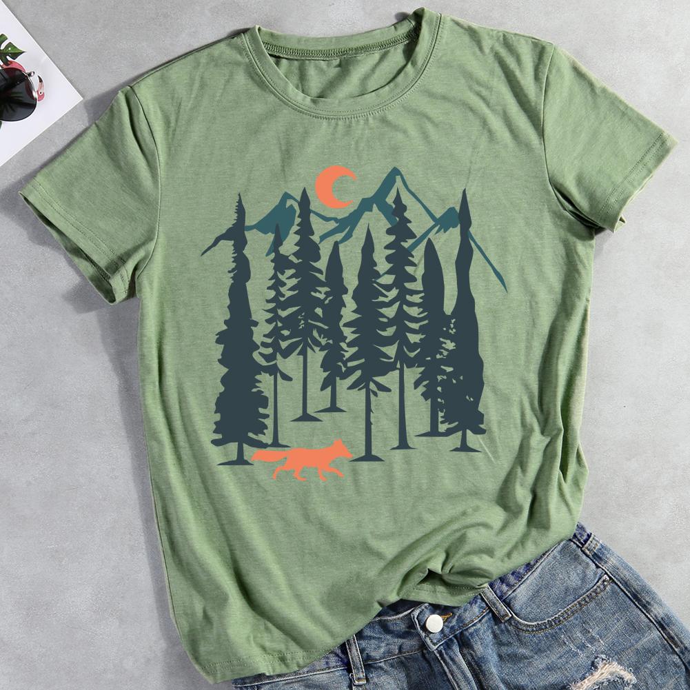 Nature landscape Hiking T-shirt