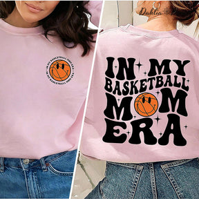 In My Basketball Mom Era Sport Mom Crewneck Sweatshirt