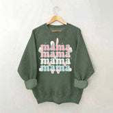 Sweat-shirt imprimé maman de Pâques