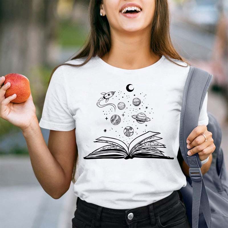 Books And Space T-shirt