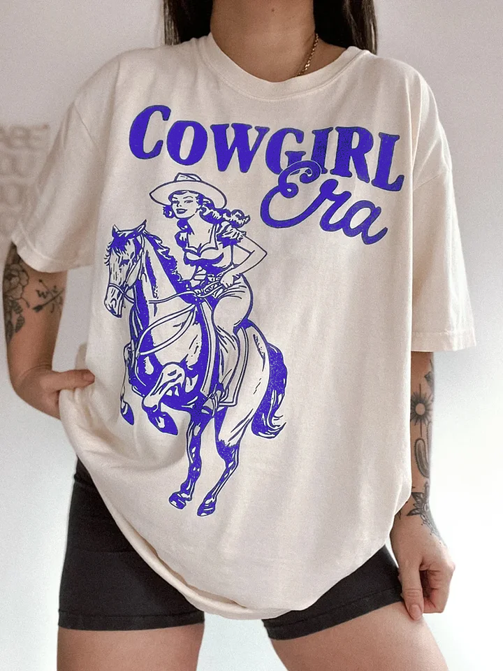 Vintage Cowgirl Era Tee T-Shirt